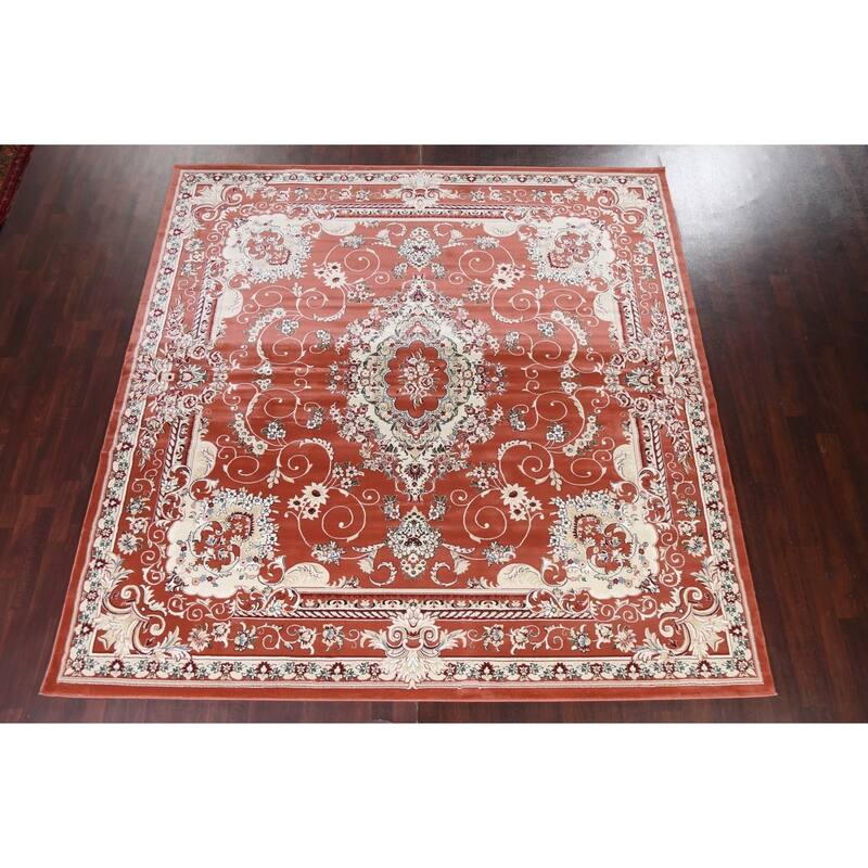 Floral Medallion Transitional Oriental Turkish Rug Traditional Carpet