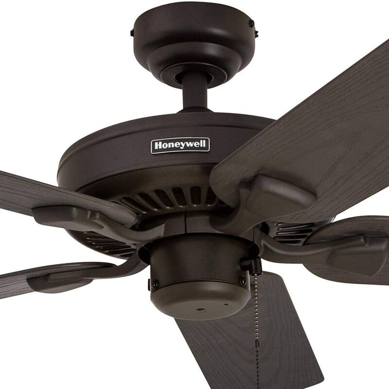 52" Honeywell Belmar Wet Rated Indoor/Outdoor Ceiling Fan, No Light