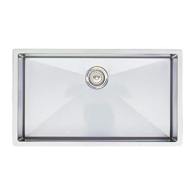 Blanco Precision 18-In X 32-In Single-Basin Undermount Kitchen Sink