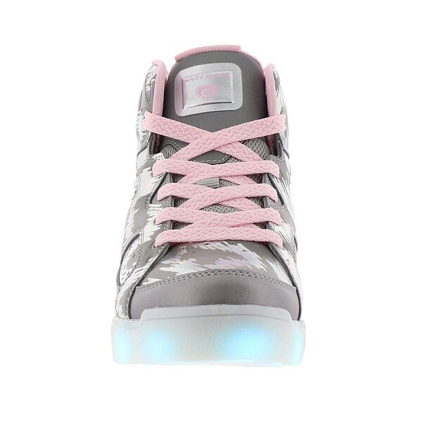 skechers energy lights silver