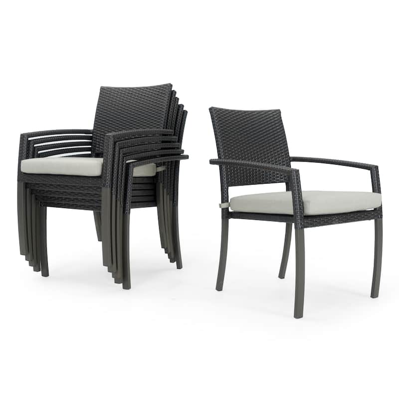 Portofino Casual 7 Piece Sunbrella Outdoor Patio Dining Set