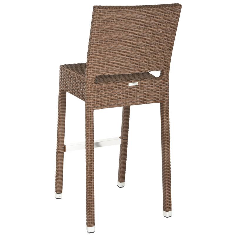 SAFAVIEH Deann 30-inch Indoor/Outdoor Bar Stool - 17Wx21Dx44H
