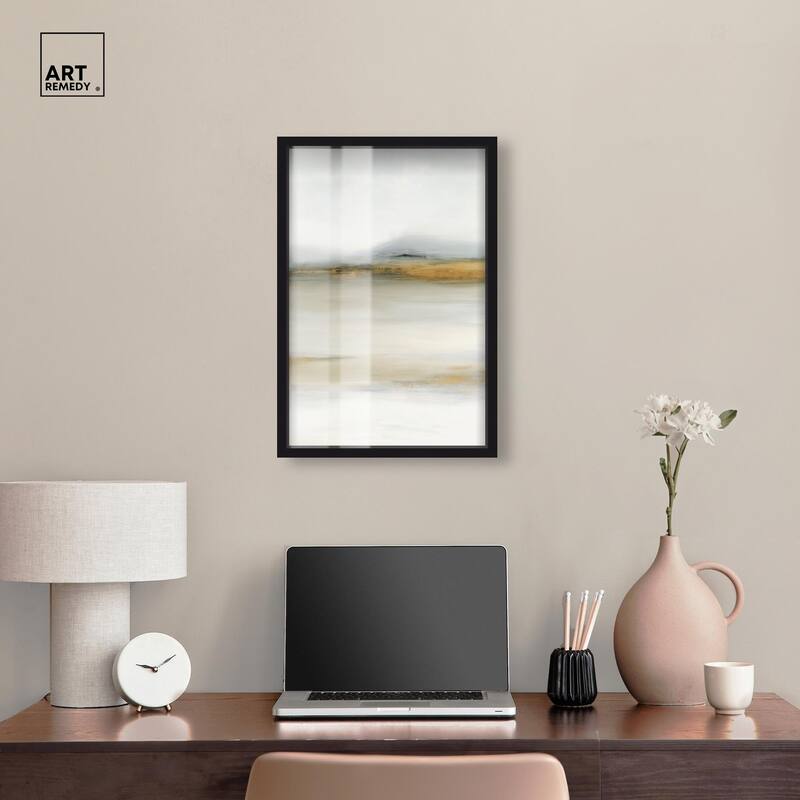 Misty Expanse II Shadowbox by Art Remedy