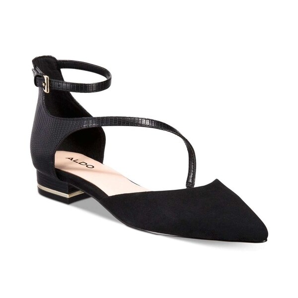 aldo ankle strap flats