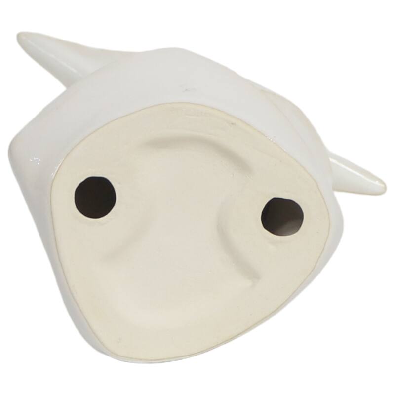 Abstract Ceramic Dancer Statue Figurine for Home Decor - 14", White - 14.0"