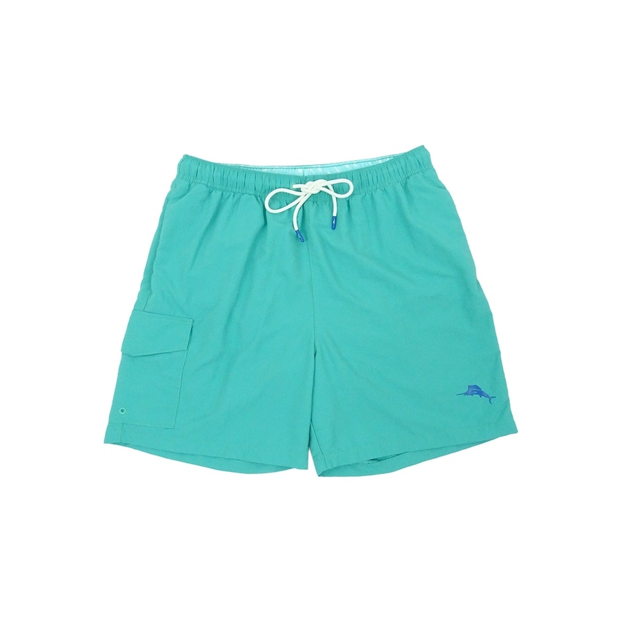 Shop Tommy Bahama Men S Naples Coast Solid Swim Trunks Overstock