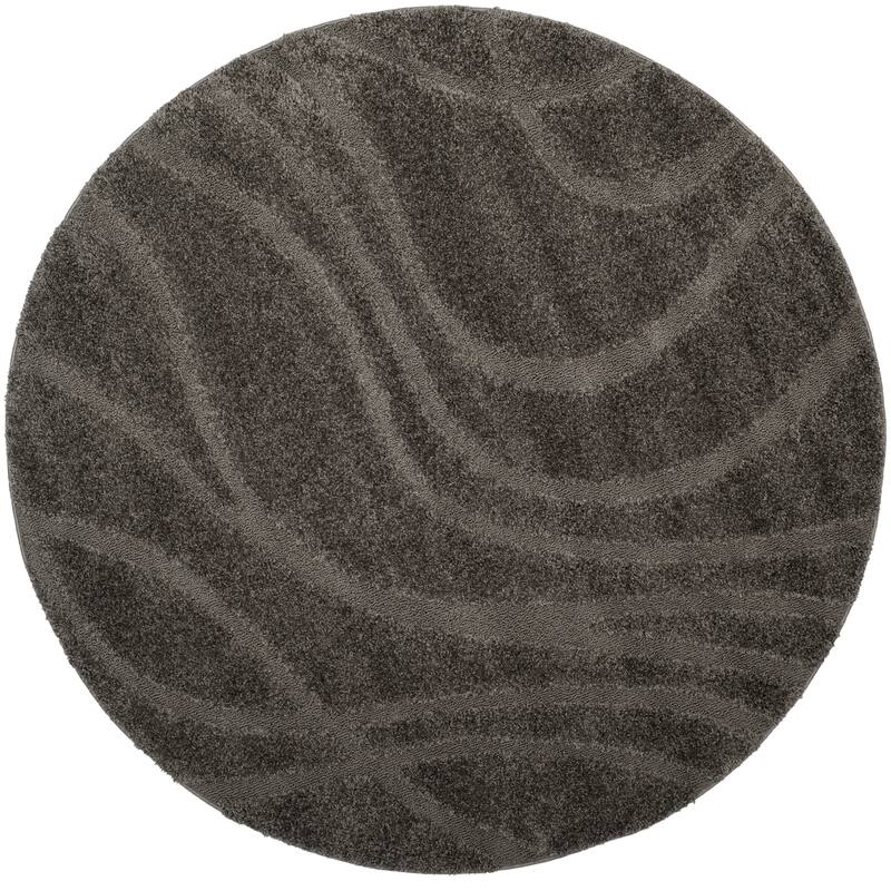 SAFAVIEH Florida Shag Sigtraud Abstract Waves 1.2-inch Area Rug