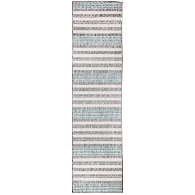 Liora Manne Malibu Faded Stripe Indoor/Outdoor Rug