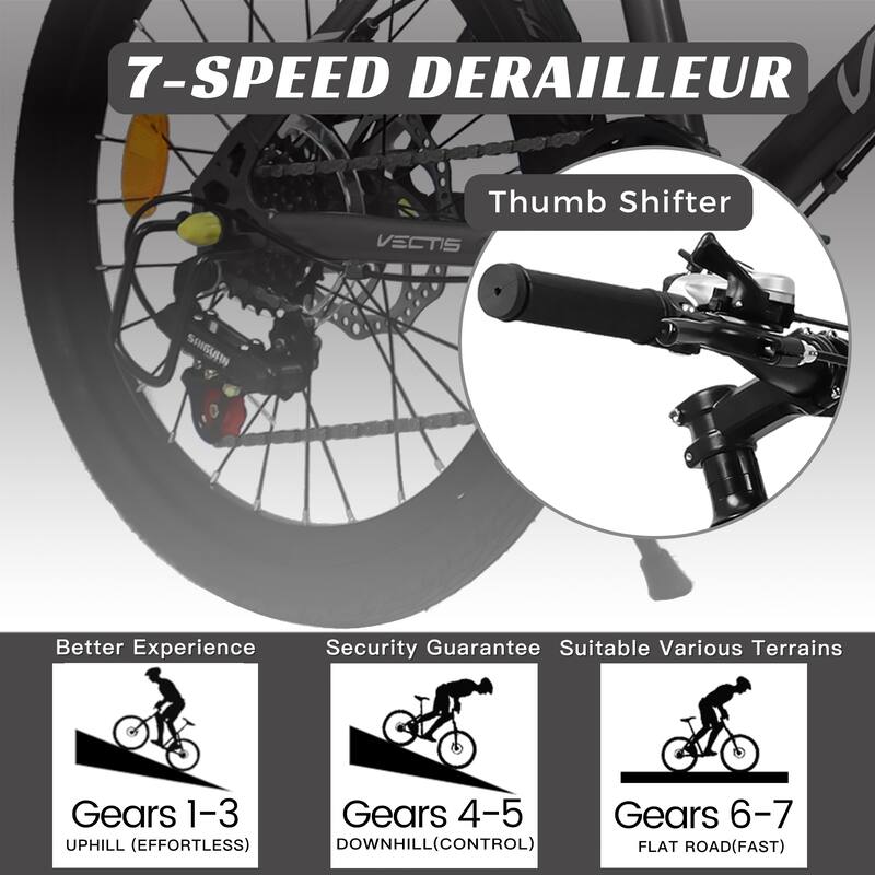 20 Inch Kids Road Bike, Boys & Girls Bicycle Ages 6-12, 7-Speed Steel Frame with Dual Disc Brakes
