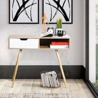 Modern Multifunctional Home Office Computer Desk with drawer Writing ...