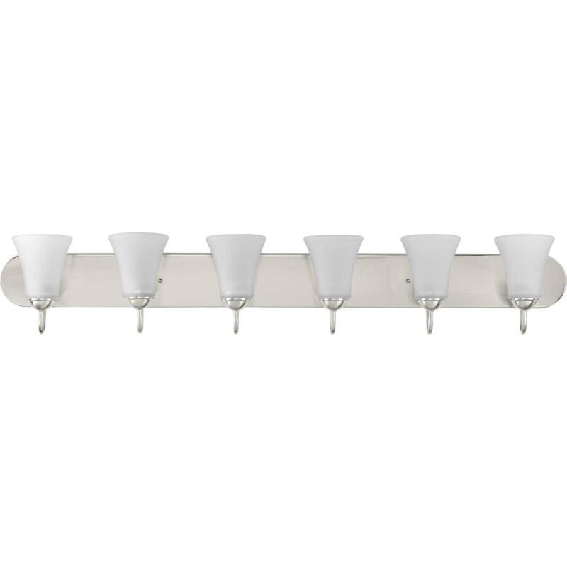 Progress Lighting Classic 6 Light 48" Wide Bathroom Vanity Light