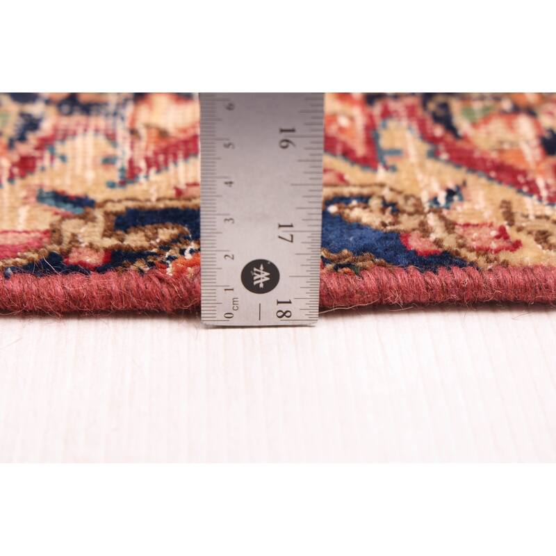 ECARPETGALLERY Hand-knotted Antalya Vintage Burgundy Wool Rug - 4'9 x 7'7