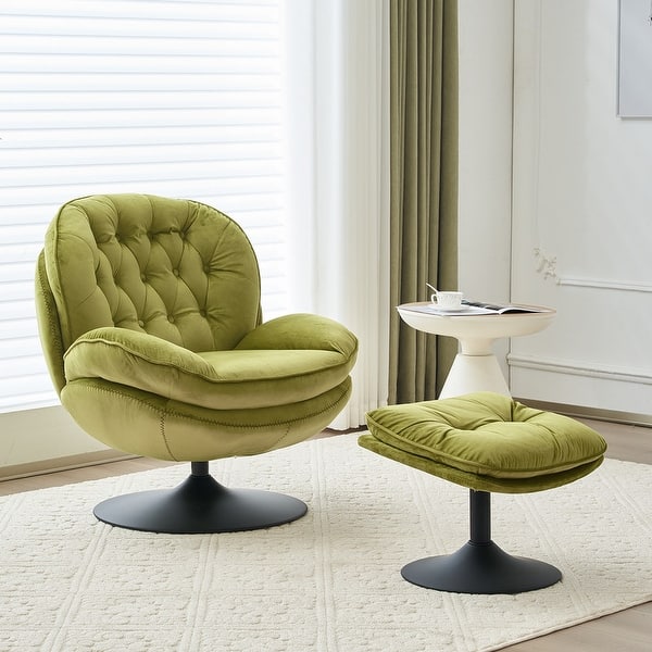 Ottoman Big Spinny Chair Oversized Chair Wayfair Swivel Accent