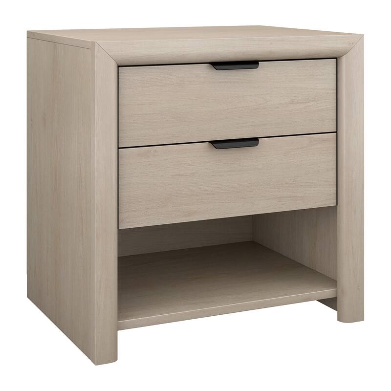 Clarice 24" Rectangular Nightstand - Alder White