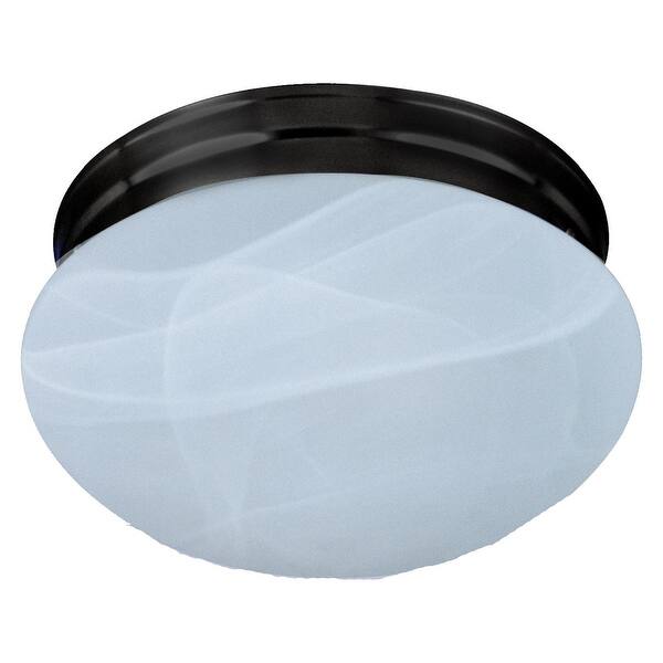 slide 1 of 1, Essentials 2-Light Flush Mount