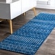 preview thumbnail 13 of 149, Brooklyn Rug Co Emmy Moroccan Trellis Area Rug 2' 6" x 10' Runner - Blue