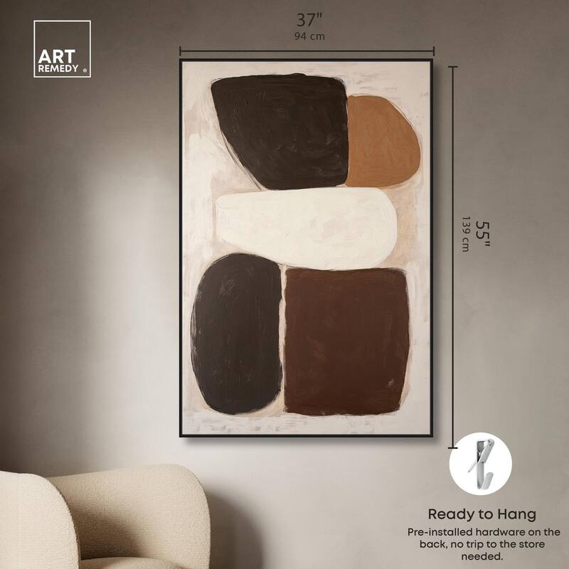 Asymmetrical Balance I Canvas by Art Remedy