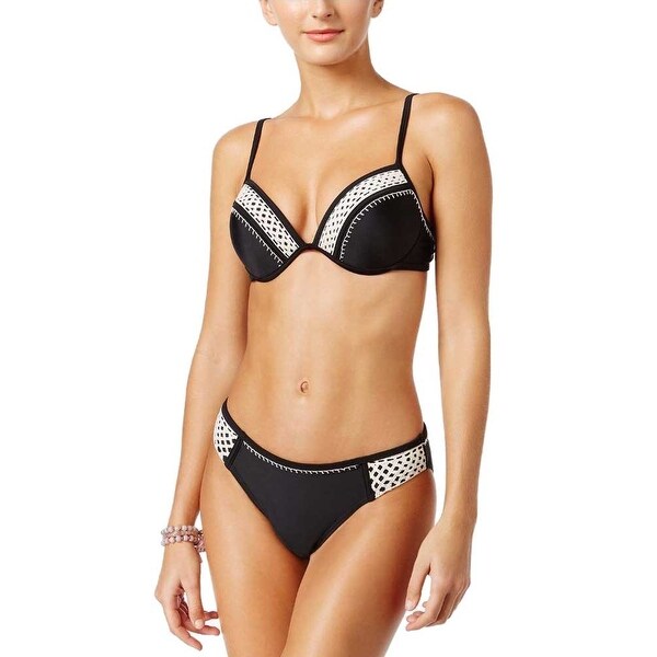 Shop California Waves Womens Crochet Trim Push up Two