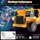 preview thumbnail 10 of 16, Costway Kids Ride-On Dump Truck with Wireless Connection Music LED - See Details