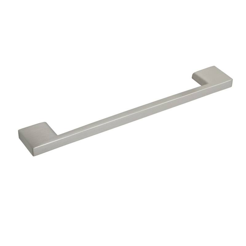 Utopia Alley Brax II Pull Handle - Metal Drawer Pull Handle, Brushed Nickel 6.3" Center to Center