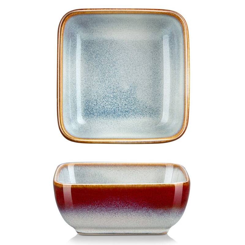 vancasso Stern Series Reactive Glaze Stoneware Plates Set