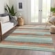 preview thumbnail 3 of 132, Premium Washable Super Soft Stripe Mayfield Rug
