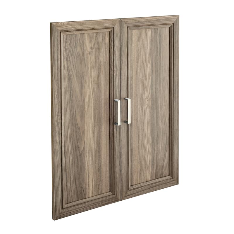 ClosetMaid SuiteSymphony 25-in. Wide Door Pair (2) - Natural Gray