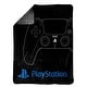 preview thumbnail 4 of 3, PlayStation Vintage Hardware Silk Touch Throw 46x60