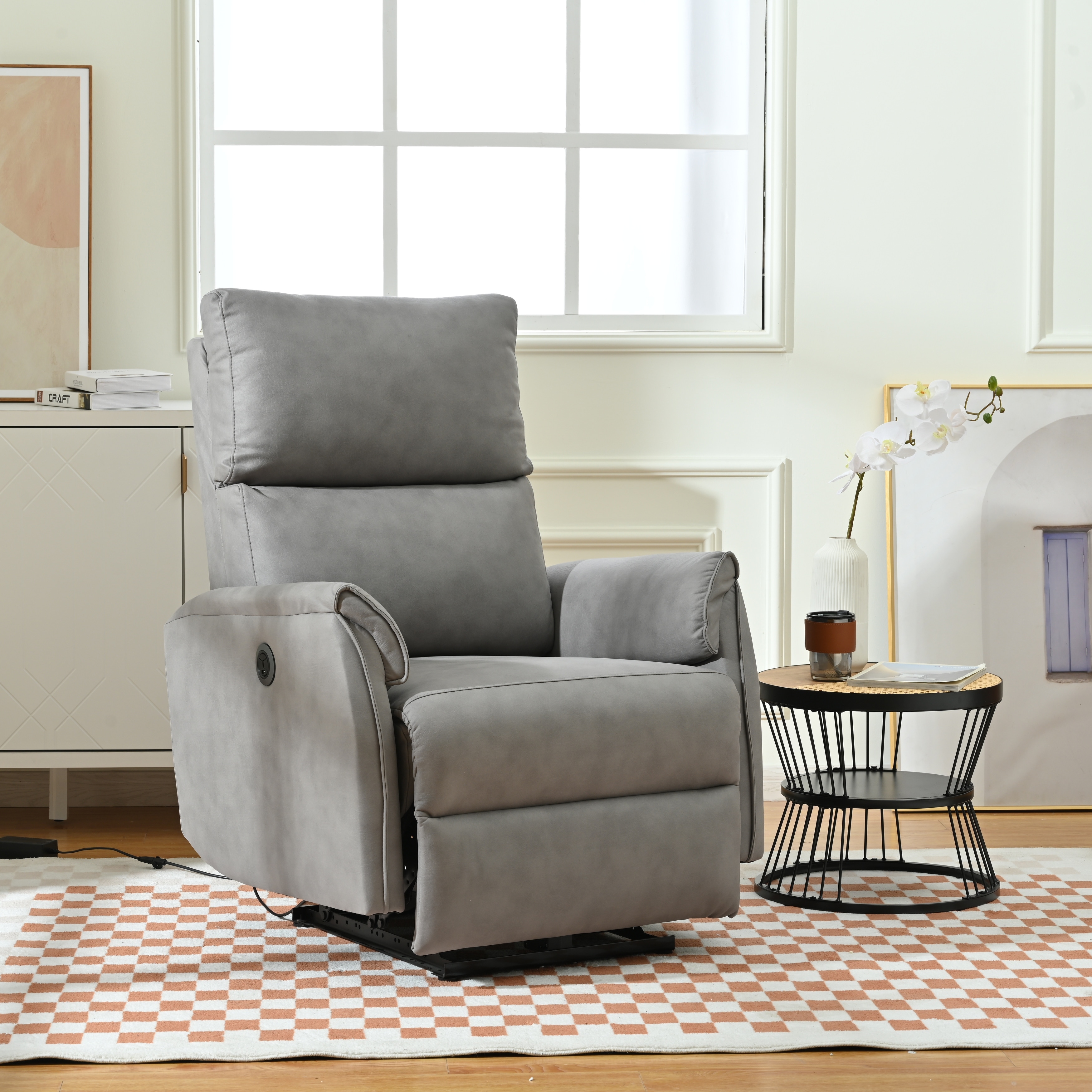 Small recliner cheap chair for bedroom