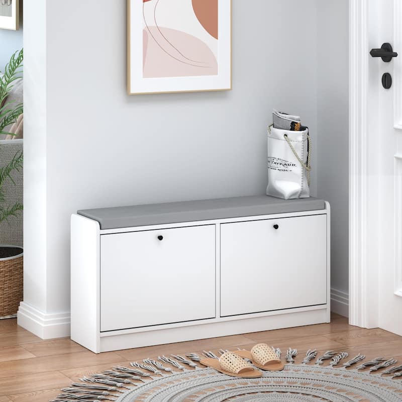 Shoe Storage Bench Entryway Bench with Storage, Shoe Bench Shoe Cabinet Storage for Entryway