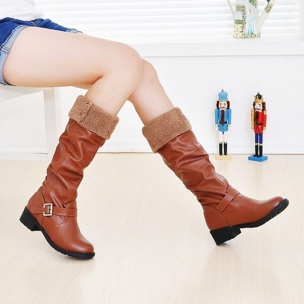 winter knee high boots sale womens