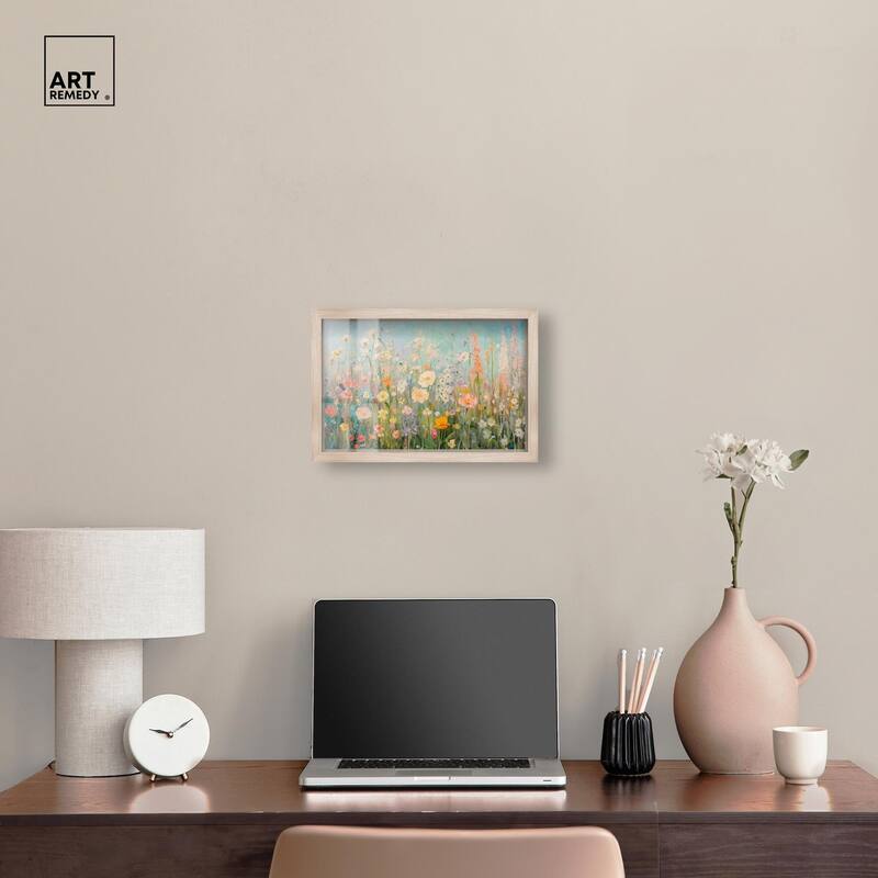 Soft Focus Flora II Shadowbox by Art Remedy