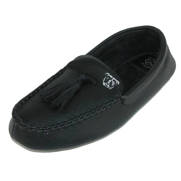 Ugly Me Men S Faux Leather John Moccasin Slipper Overstock 18158267