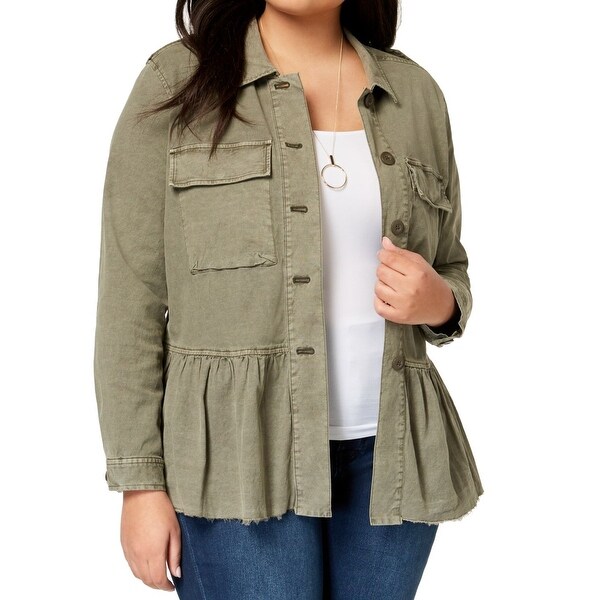 lucky brand olive jacket
