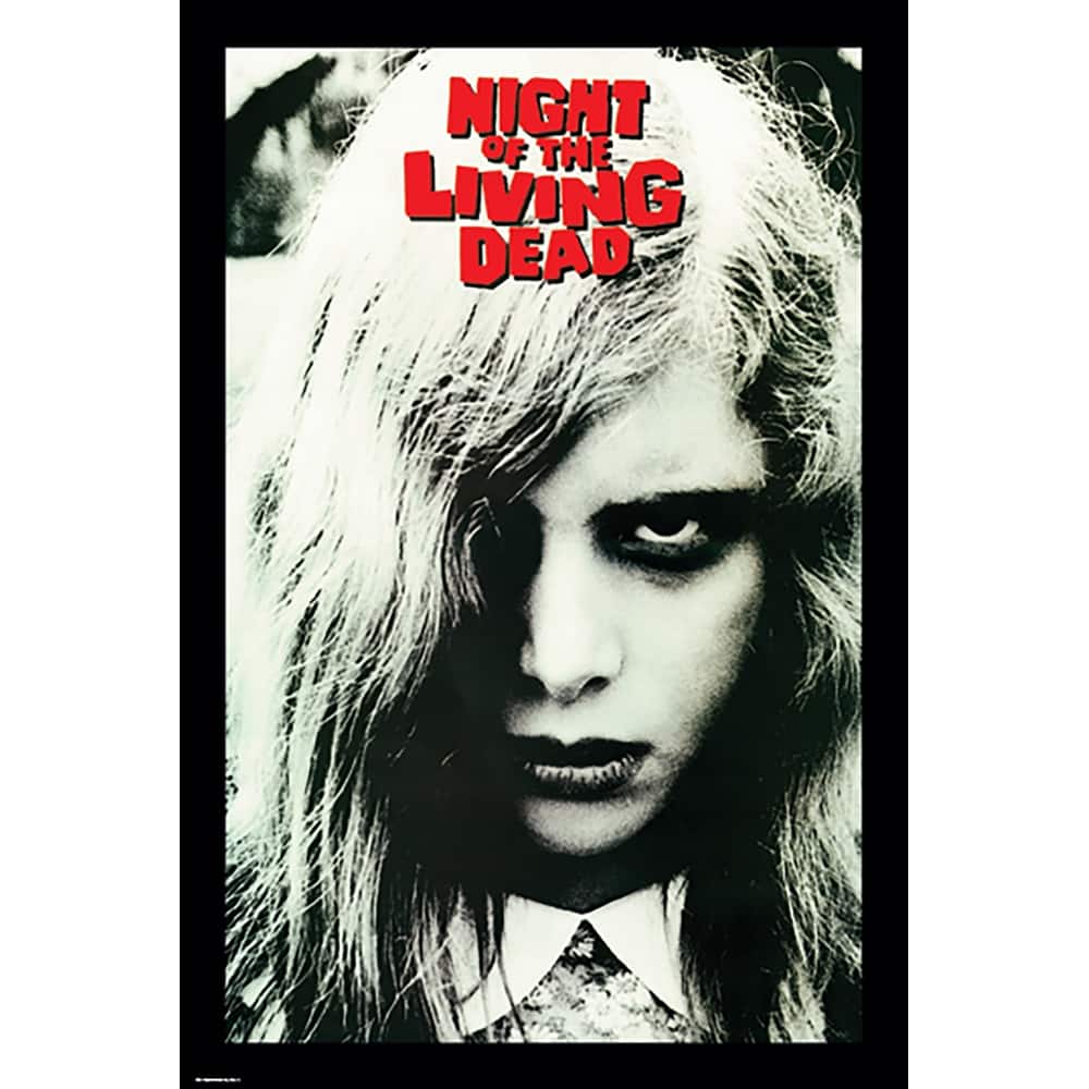 Night of the Living Dead Art Poster - 24 x 36 Inch