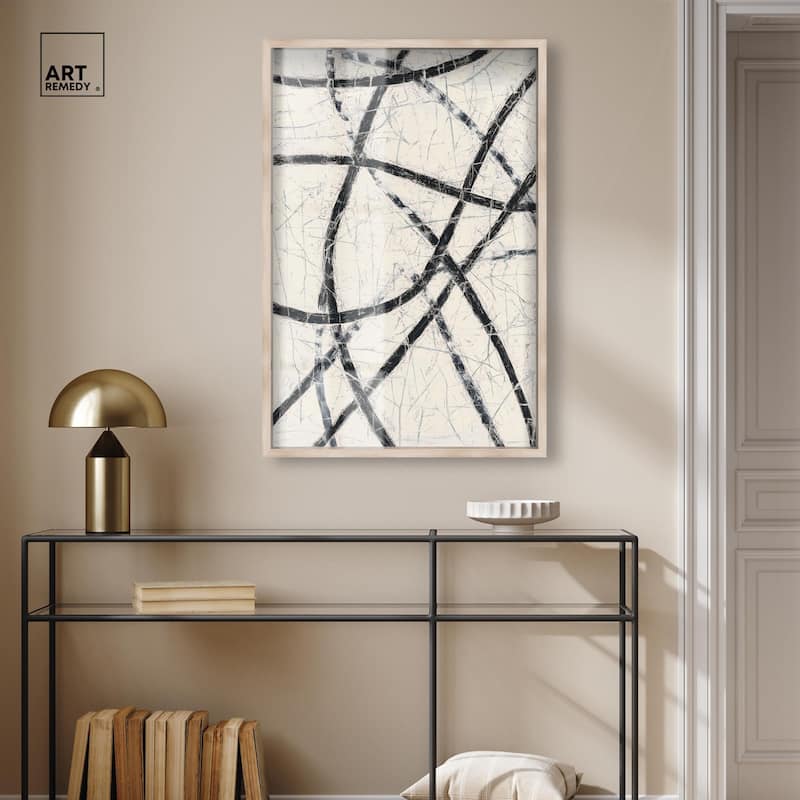 Intersecting Lines II Shadowbox by Art Remedy