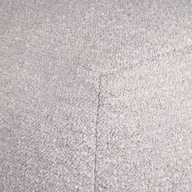 Sevita Solid Mid-Century Hand-Woven Square Pouf