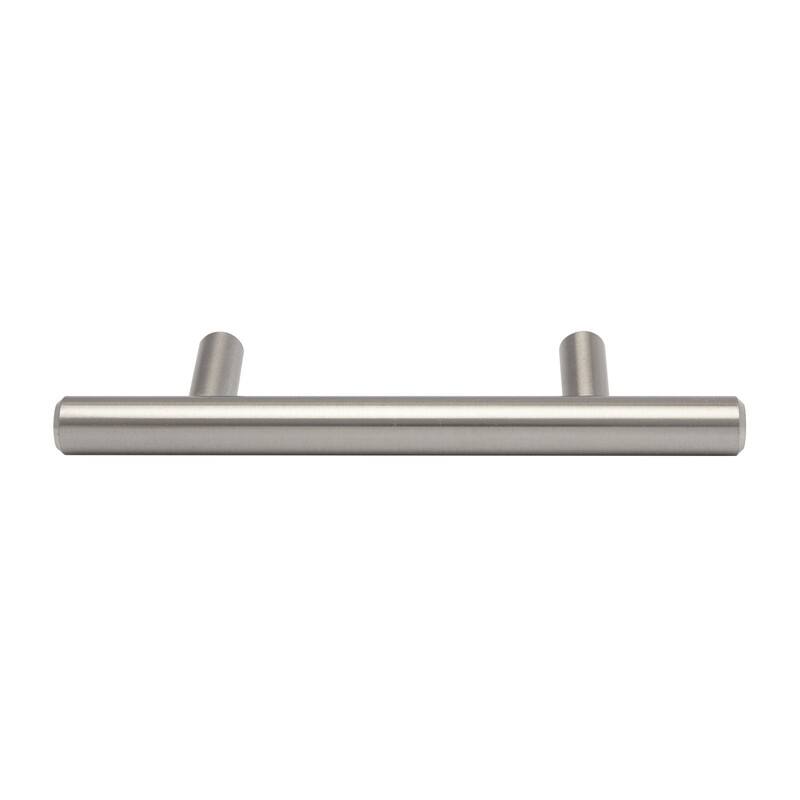 Utopia Alley Carli Cabinet Pull Handle, Brushed nickel/Matt Black 3", 5" and 12.5" Center to Center