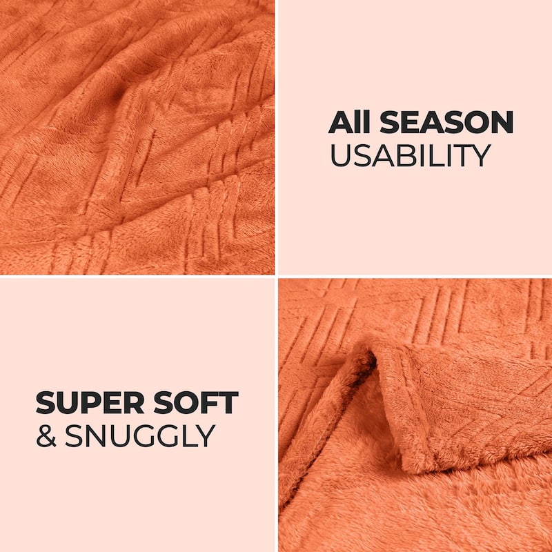 Superior Alaska Diamond Soft Fluffy Fleece Blanket