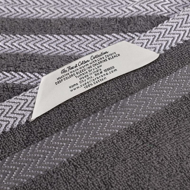 Superior Hays Cotton Medium Weight Face Towel Washcloth Set of 12