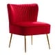 preview thumbnail 12 of 85, Heaven Contemporary Velvet Upholstered Accent Chair