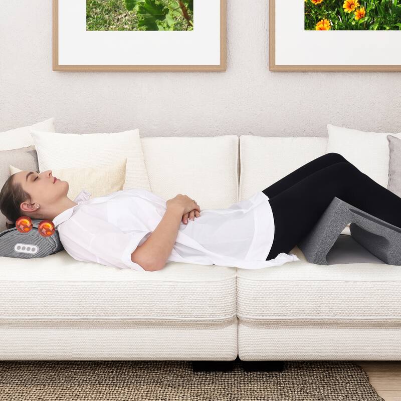 Carepeutic Backrest Triple Motion Massage Cushion and Leg Wedge