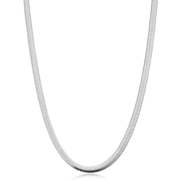 women's silver chain only necklaces