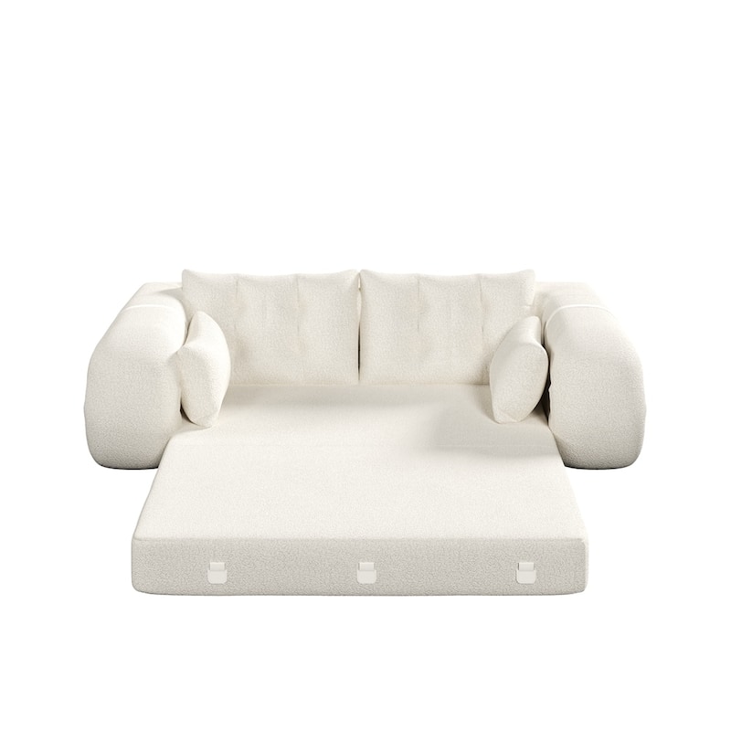 78.7" Multi-Functional Foldable Sofa Bed
