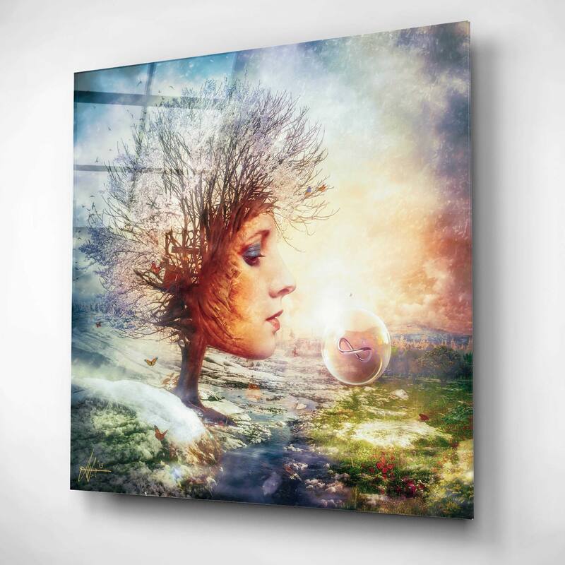 Epic Art 'Treasure' by Mario Sanchez Nevado, Acrylic Glass Wall Art