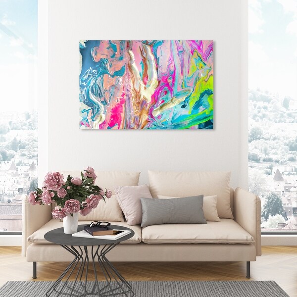 Oliver Gal 'Just Like Heaven' Abstract Wall Art Canvas Print Paint