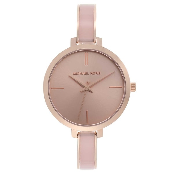 Michael Kors Women's MK4343 Jaryn Rose Gold Stainless Steel Watch - One Size. Opens flyout.