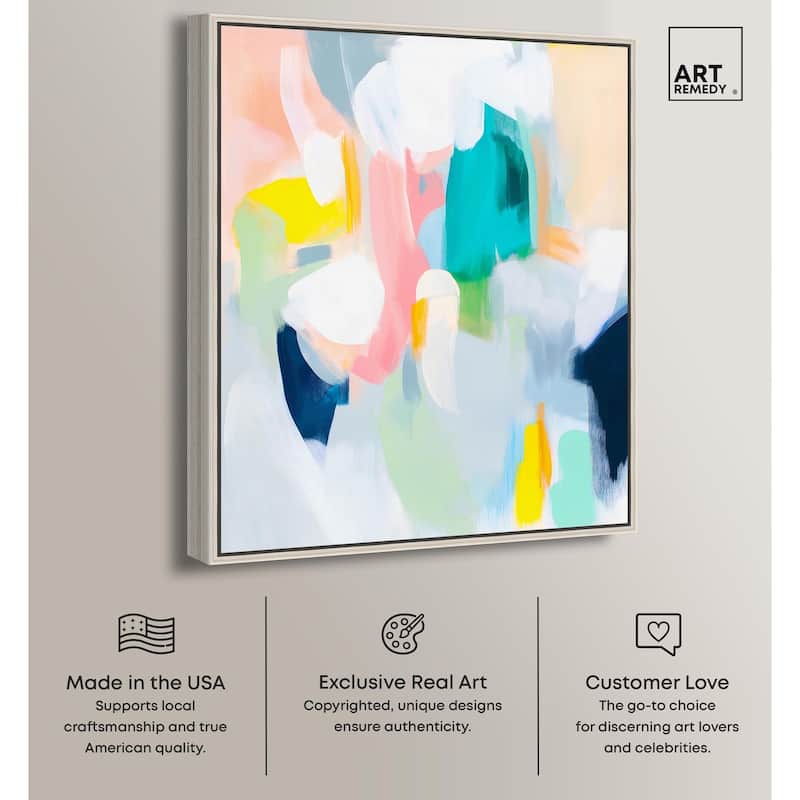 Layered Lush III Canvas by Art Remedy