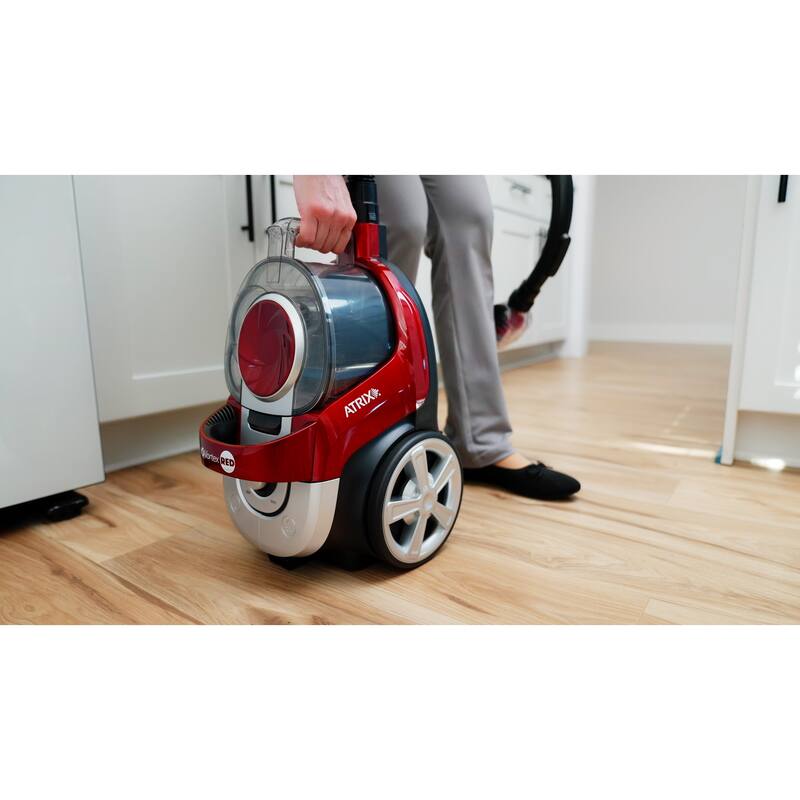 Atrix VR25BCV Vortex Red Vacuum with HEPA Filtration