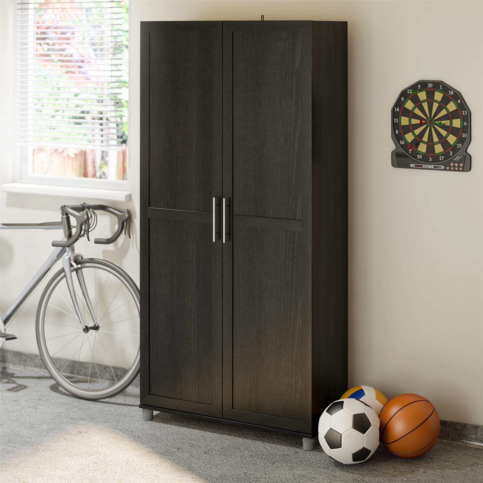 Systembuild utility outlet storage cabinet